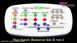 SR Kit II Removal of a fractured screw