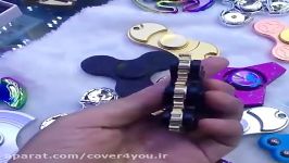 اسپینر فلزی لاکچری طرح چرخ دنده  Gear Wheel Spinner