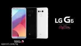 تیزر رسمی معرفی LG G6 مقاومت در برابر آب گرد غبار