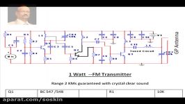 FM Transmitter Long range with circuit ponent list assembly instruction for 2 KM range