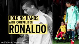 ‘Unbelievable emotions’ 10yo girl in wheelchair kissed hugged by Ronaldo