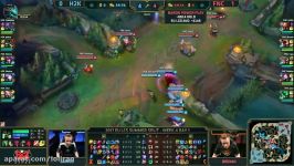 5 For 0 Wombo Combo  FNC VS H2K 2017 EU LCS Summer W4