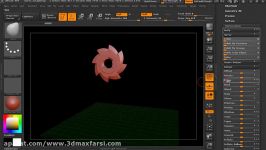 صفر تا صد زیبراش آموزش تبدیل مدل های سه بعدی Transforming 3D objects zbrush