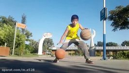 بسکتبال نمایشی میلاد آبدار ستاره مینی بسکتبال