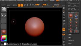 صفر تا صد زیبراش آموزش تکنیک های وارد کردن مدل سه بعدی zbrush Insert Mesh Te