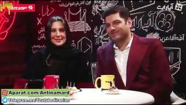 مصاحبه جنجالی سام درخشانی همسرش عسل امیرپور