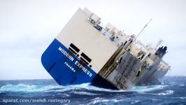 A Car Carrier Ship lost stability Heroic Rescue Operation