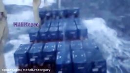 Extreme Container Ships Cargo Ships in Accident Sea Storms