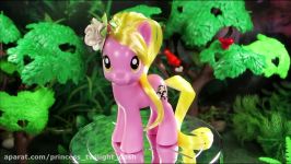 My Little Pony Lily Valley Hair Styling Tutorial How To Flower Pony Mania MLP Toy DIY