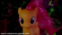 My Little Pony Scootaloo Cutie Mark Crusaders Hair Styling Tutorial MLP Toy