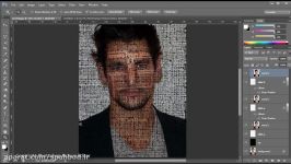 آموزش فتوشاپ پرتره فوق العاده آسان تایپوگرافی