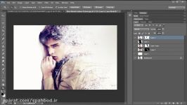 فتوشاپ CS6 Tutorial  اثر تجزیه