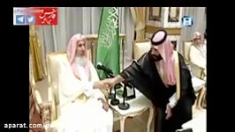 لحظه بیعت مفتی اعظم عربستان بن سلمان