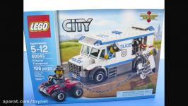 LEGO City Prisoner Transporter Speed Build Set 60043