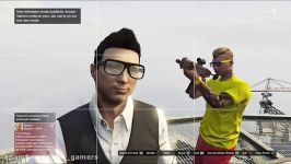 پرواز هواپیما همراه دوستان در GTA ONLINEطنز