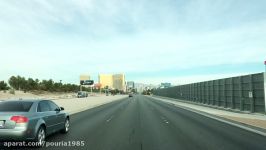 Driving Downtown  Las Vegas USA 4K