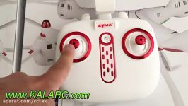 آموزش ریموت کنترل کوادکوپتر SYMA X8SW  آرسی تک