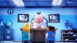 تریلر انیمیشن کاپیتان زیرشلواری CAPTAIN UNDERPANTS 2017