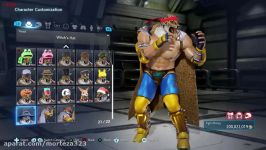 Tekken 7 PS4  King Full Character Customization All Unlocked