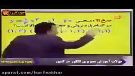 ریاضی کنکور موسسه حرف آخر حل تست نمودارها استاد منتظری