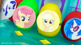 MY LITTLE PONY MLP Playdoh Egg Toy Surprises Pinkie Pie Princess Cadence Rarity Palace Magic TUYC