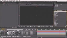 After Effects Combining layers آموزش افترافکت ترکیب لایه ها برای ایجاد افکت شب