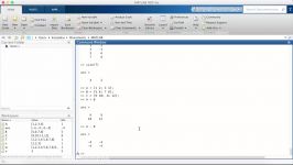 جلسه سوم آموزش متلب Basic Arithmetic