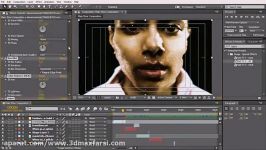 After Effects graphics footage آموزش افترافکت اعمال افکت روی فوتیج عناصر گرا