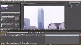 After Effects moving reflection flare آموزش افترافکت ساخت شعله آتش متحرک