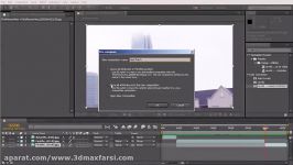 After Effects chromatic aberration vignette آموزش افترافکت اضافه کردن افکت