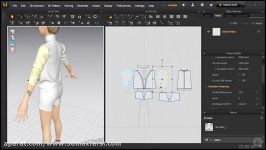 آموزش مارلوس دیزاینر ابزار دکمه سه بعدی Marvelous Designer 3D Button