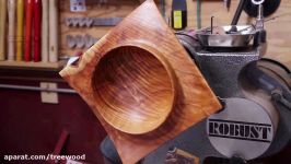 How To Make A Offset Winged Bowl DIY Woodturning Project