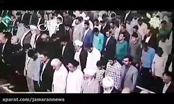 اقامه نماز عیدفطر به امامت مقام معظم رهبری در مصلی