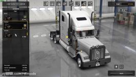 مد كامیون Freightliner Classic XL در بازی ATS