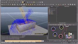 آموزش کنترل کش شبیه سازی نرم افزار ریل فلو RealFlow simulation cache