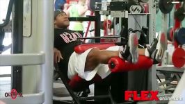 Phil Heath آخرین تمرین قبل المپیا 2013