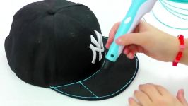 My Little Pony How to Draw Rainbow Dash Cap in real size using 3D Pen