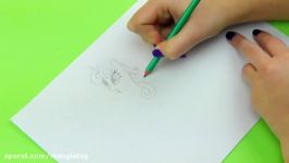 My Little Pony How to Draw Sweetie Belle Alicorn with 3D PEN Coloring Video for Kids