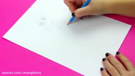 Fluttershy Equestria Girls form My Little Pony Drawing with 3D PEN Video for Kids