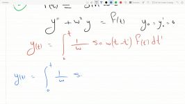 Using greens function to solve a second order differential equations example 12815