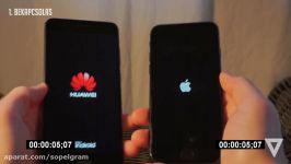 Huawei P10 Lite vs. Iphone 7 Speed Comparision  SkyNetGameTV