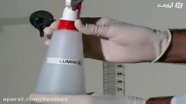 تشخیص لکه خون تست لومینول Luminol در صحنه جرم شگف