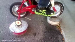 Home made exercise bike realy works