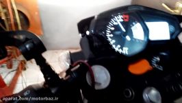 تاپ اسپید یاماها Yamaha mt25 بر روی dyno تا 196 kmh