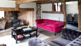 Colourful Chesterfield Sofa  A Trend in Living Room Design