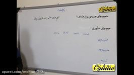 ریاضی هفتم  فصل 6  حجم های هندسی غیر هندسی