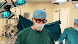 فیلم جراحی تخلیه اب بیضه توسط دکتر کرمی