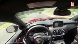 Kia Stinger 2017  Sportlimousine im Nordschleifen Test