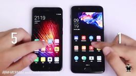 Xiaomi Mi6 vs OnePlus 5  Speed Test