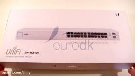 Ubiquiti UniFi Switch 24 Non PoE UNBOXING